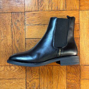 GANT Women's Black Leather Chelsea Boots / EU Size 38 / US Size 6.5 - 7.5